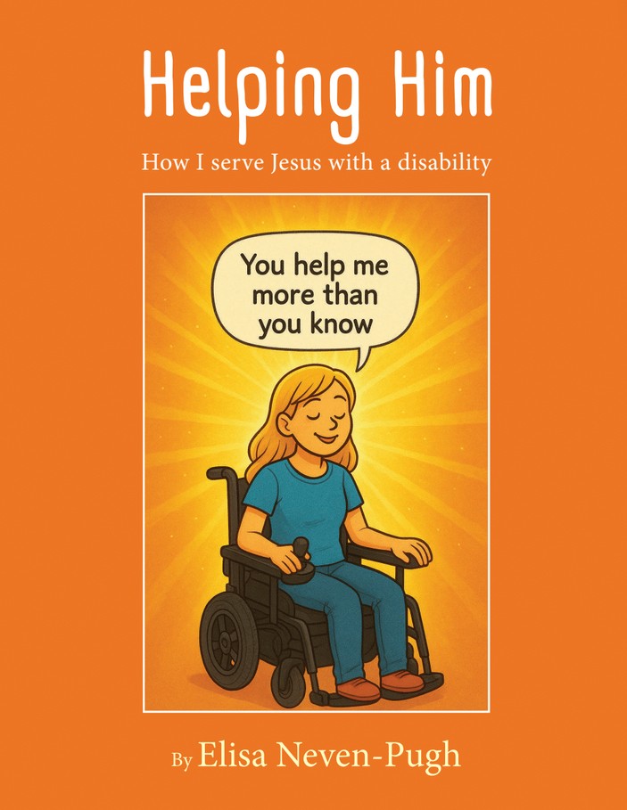 Helping Him: How I Serve Jesus with My Disability book cover